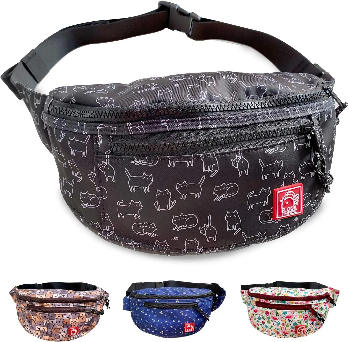FLOCK THREE Crossbody Sling Bag