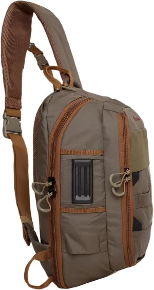 Fly Fishing Sling Pack, Lightweight Fishing Tackle Storage Bag, Large Capacity