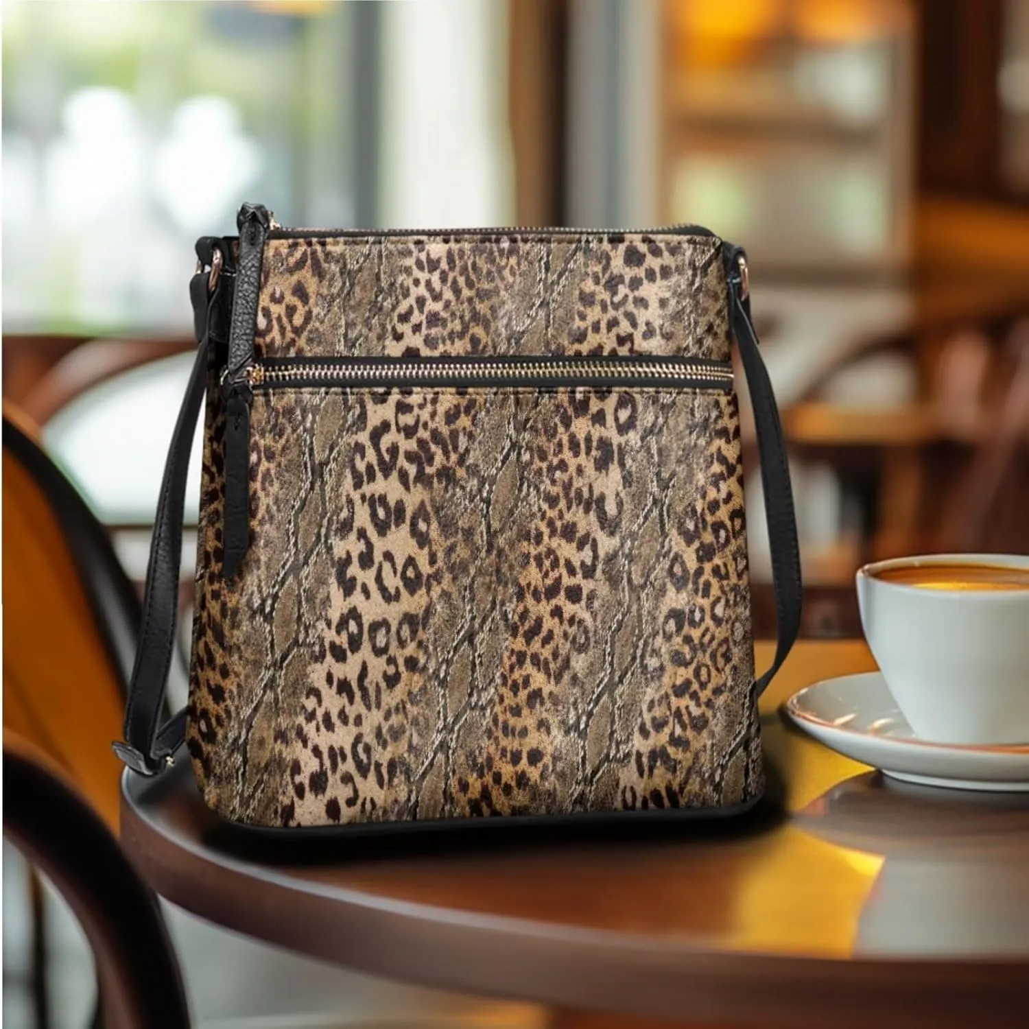 FOR U DESIGNS Hobo Bags for Women Satchel Purses and Handbags Leather Crossbody Purse and Wallet Set