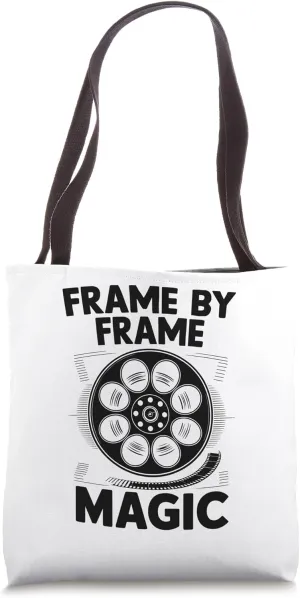 Frame By Frame Magic Animation Draw Sketch Animate Tote Bag