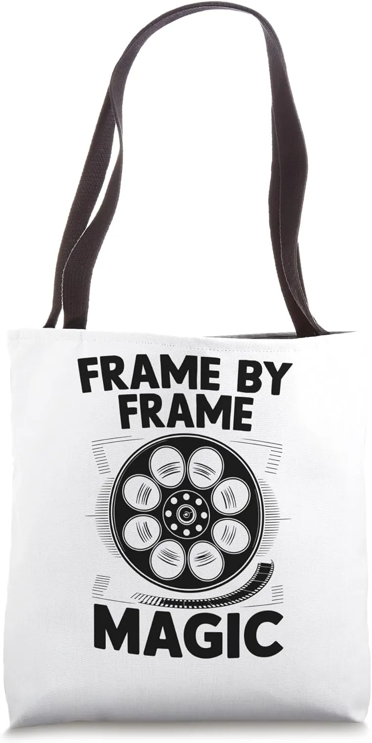 Frame By Frame Magic Animation Draw Sketch Animate Tote Bag
