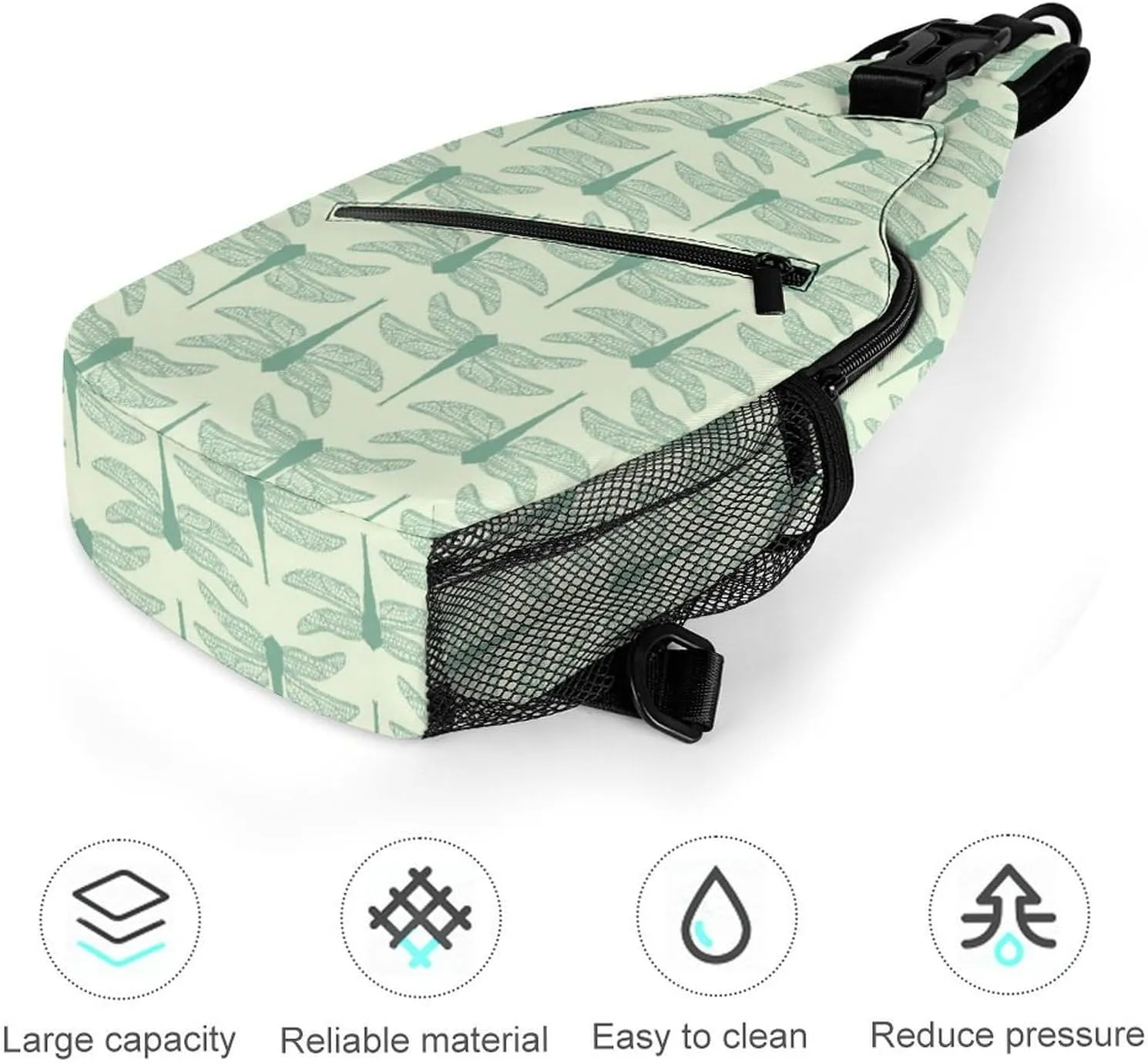 Funny Dragonflies Versatile And Convenient Multipurpose Crossbody Bag - Perfect for Travel And Hiking
