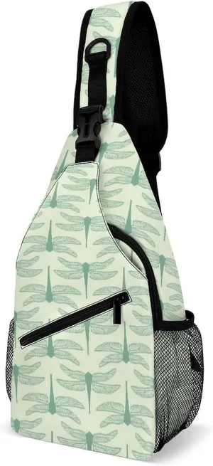 Funny Dragonflies Versatile And Convenient Multipurpose Crossbody Bag - Perfect for Travel And Hiking