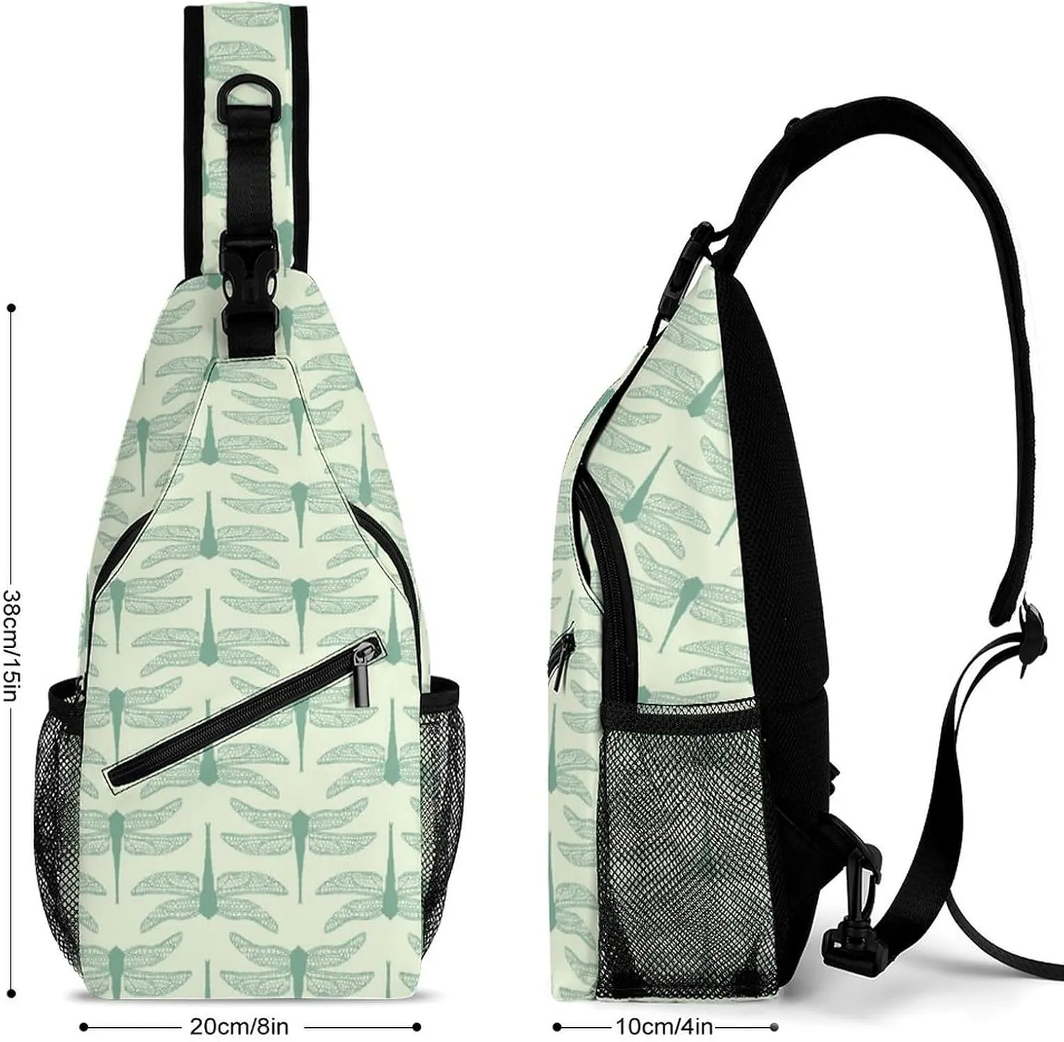 Funny Dragonflies Versatile And Convenient Multipurpose Crossbody Bag - Perfect for Travel And Hiking
