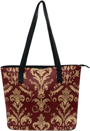 Funny Lightweight Tote Bag, Women's Large Capacity Handbag with Long Handle for Travel, Work, Shopping