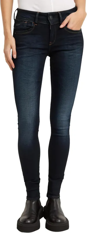 G-STAR Women's Lynn Mid Rise Skinny Fit Jeans