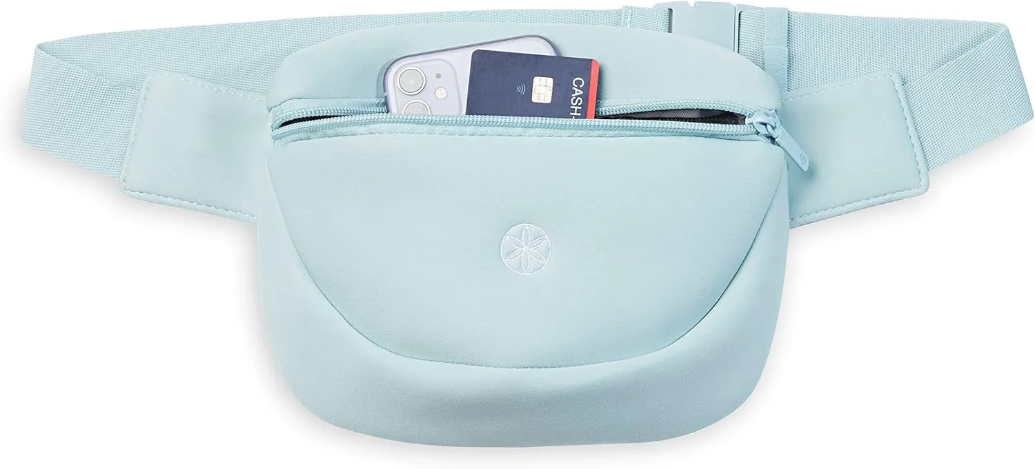 Gaiam Altitude Waist Pack - Storage Belt Bag for Women And Men - Adjustable Belt With Lightweight Pouch For Storing Essentials