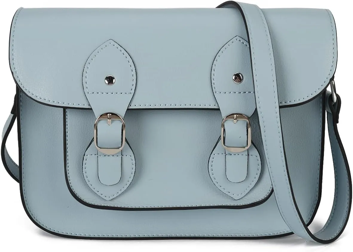 Gladdon Small Messenger Bag for Women Vegan Leather Crossbody Bags Travel Satchel Shoulder Purses