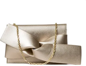 Handbag Republic Ribbon Bow Tie Shaped Clutch Crossbody Purses Sling Bags for Women Trendy