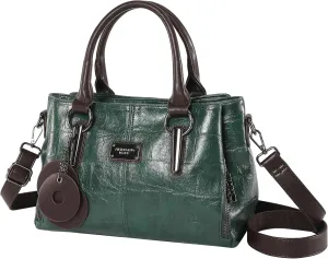 Handbags and Purses for women Vegan Leather Tote Bag for Women Satchel Shoulder Bags Travel Purse with Compartments