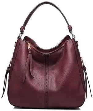 Handbags for Women Large Designer Ladies Hobo bag Bucket Purse Faux Leather