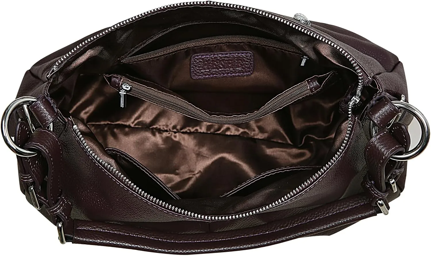 HESHE Leather Purses and Handbags Hobo Shoulder Bags Tote Bag Crossbody Purse Ladies Designer Satchel Bags