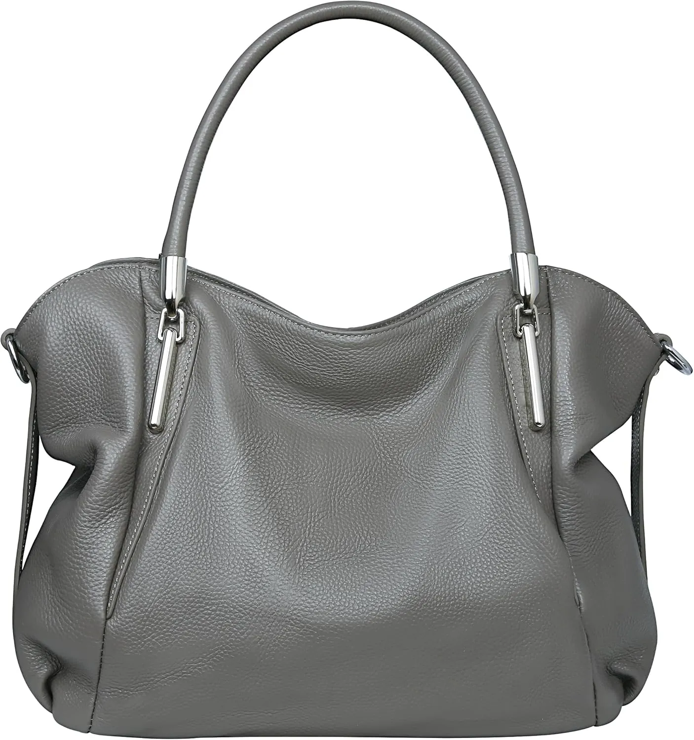 HESHE Leather Purses for Women Designer Handbags Hobo Crossbody Shoulder Bag Satchel Handbag Work Tote Bags