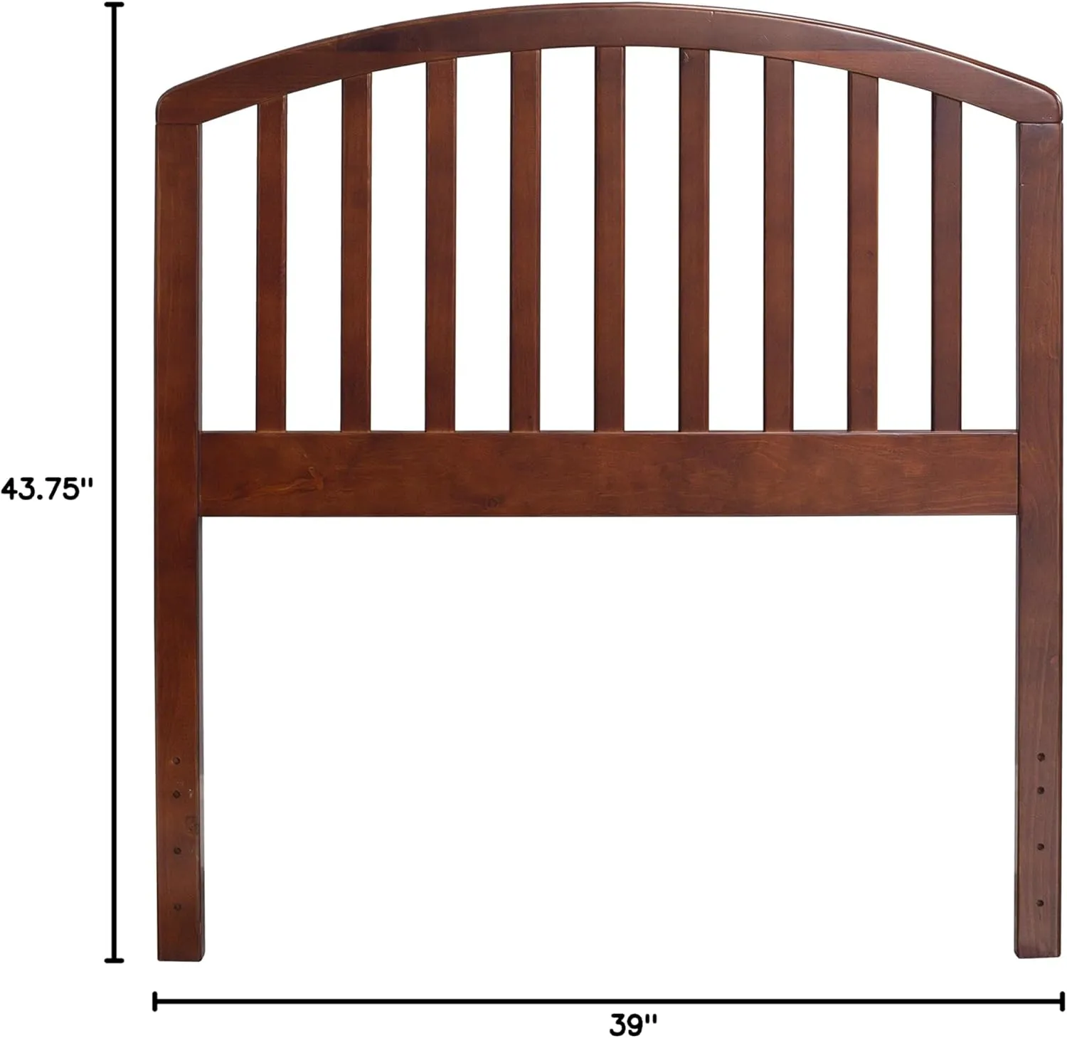 Hillsdale Carolina Headboard, Bed Frame Not Included, Twin, Cherry