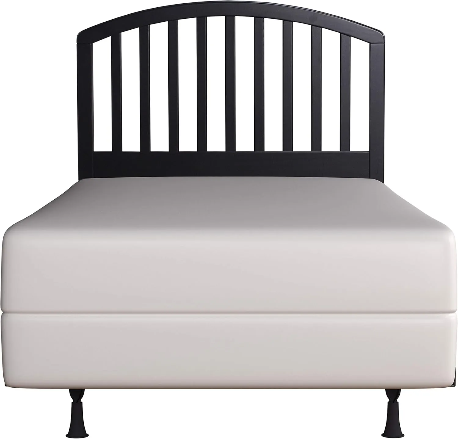 Hillsdale Furniture Carolina Headboard with Rails, Twin, Black