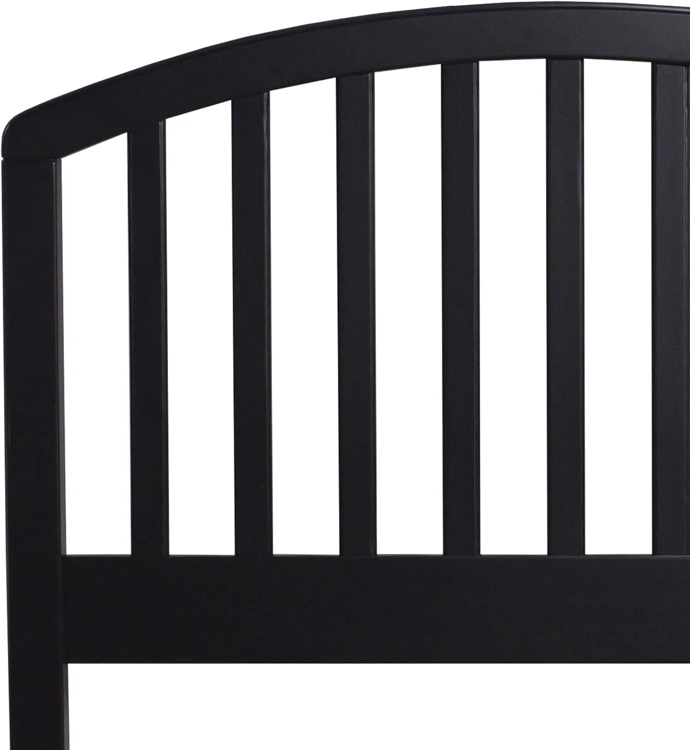 Hillsdale Furniture Carolina Headboard with Rails, Twin, Black
