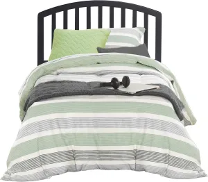 Hillsdale Furniture Carolina Headboard with Rails, Twin, Black