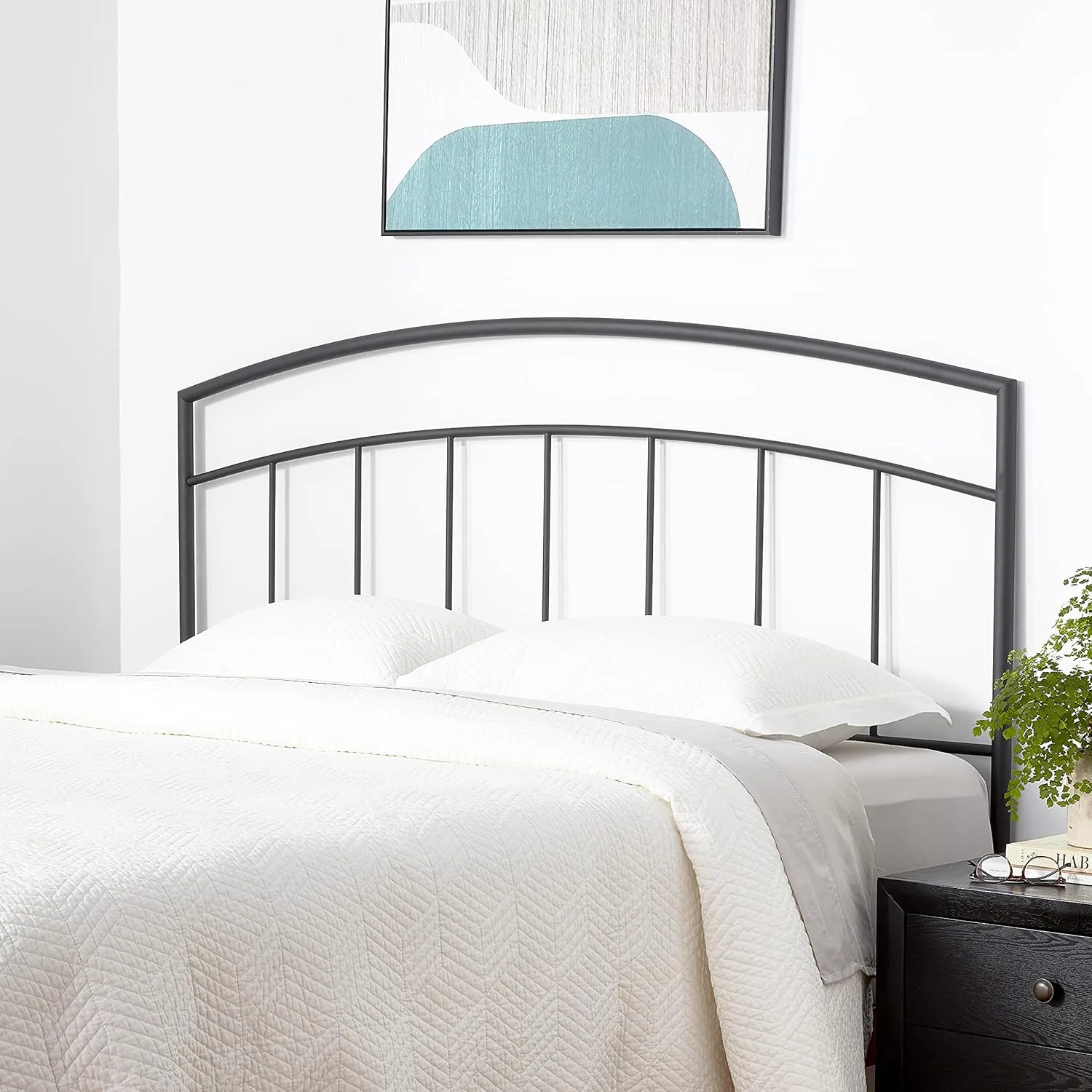 Hillsdale Furniture Hillsdale Julien Without Bed Frame King Headboard, Textured Black