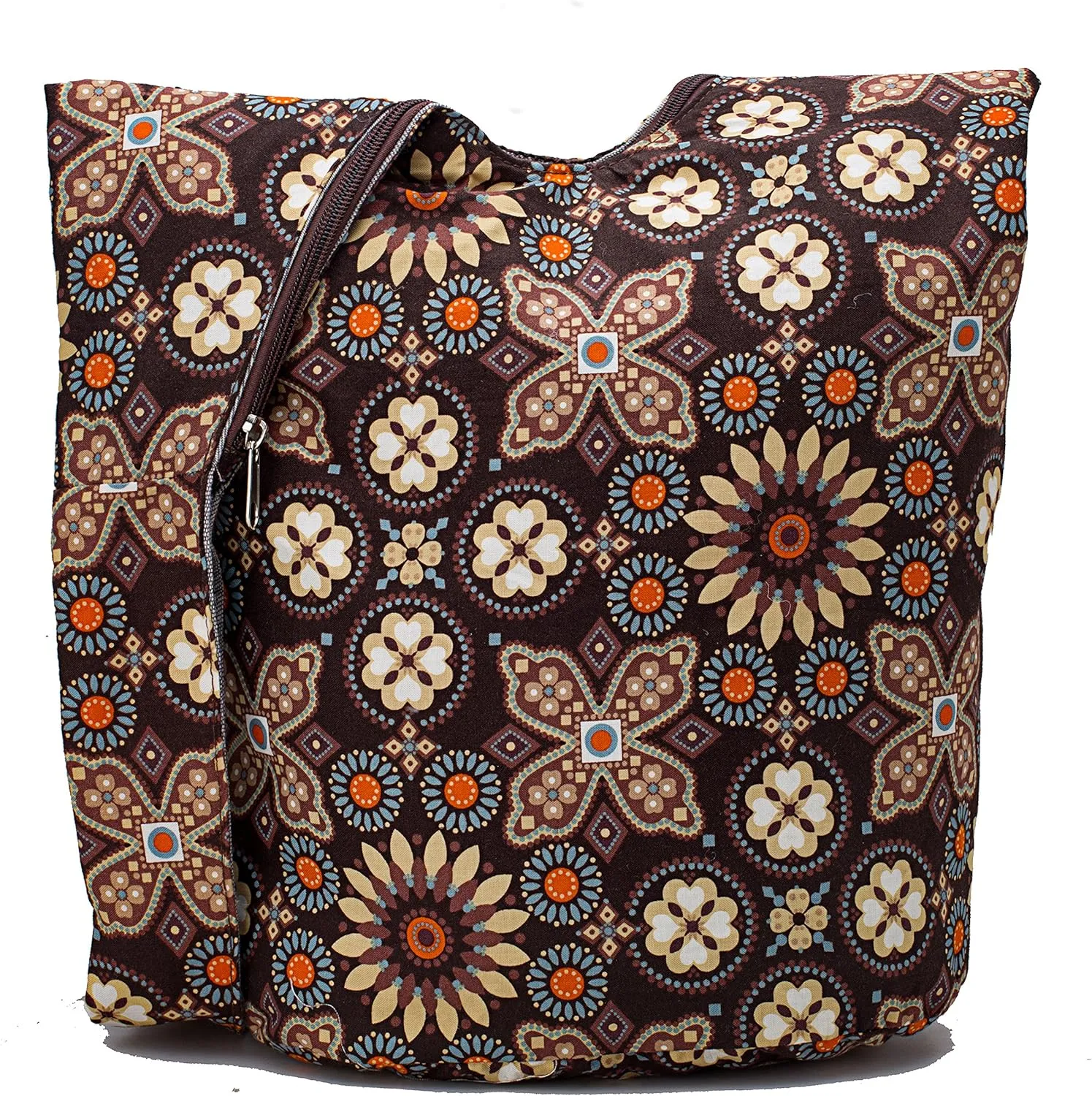 Hippie Crossbody Bag Thai Top Zip Hobo Sling Bag Handmade Hipster Messenger Bag
