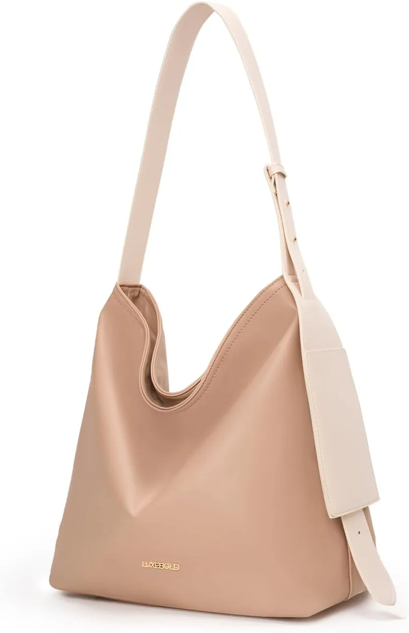 Hobo Bag for Women Shoulder Handbags with Phone Pocket Tote Purses