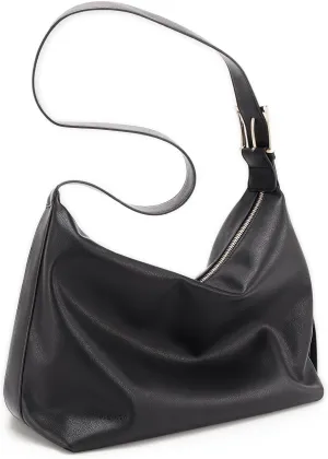 Hobo Bag for Women Vegan Leather Tote Bag for Women Slouchy Shoulder Handbag Purse Crossbody with Adjustable Strap