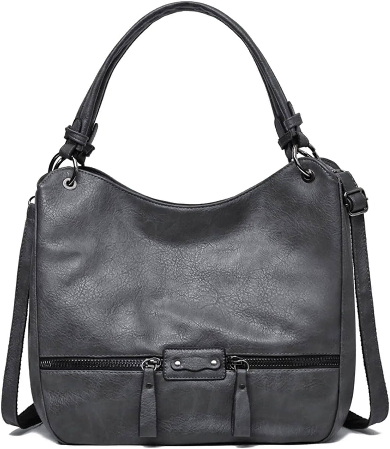 Hobo Bags for Women Large Top Handle Purse PU Leather Shoulder Bags-with Adjustable Strap