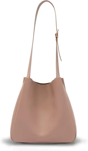 Hobo bags for Women - Slouchy Bags for Women - Soft Bucket Bags - Medium Shoulder Tote Purse Hanbag - Vegan PU Leather
