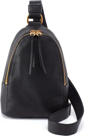 HOBO Fern Leather Sling Bag for Women, Convertible to Crossbody