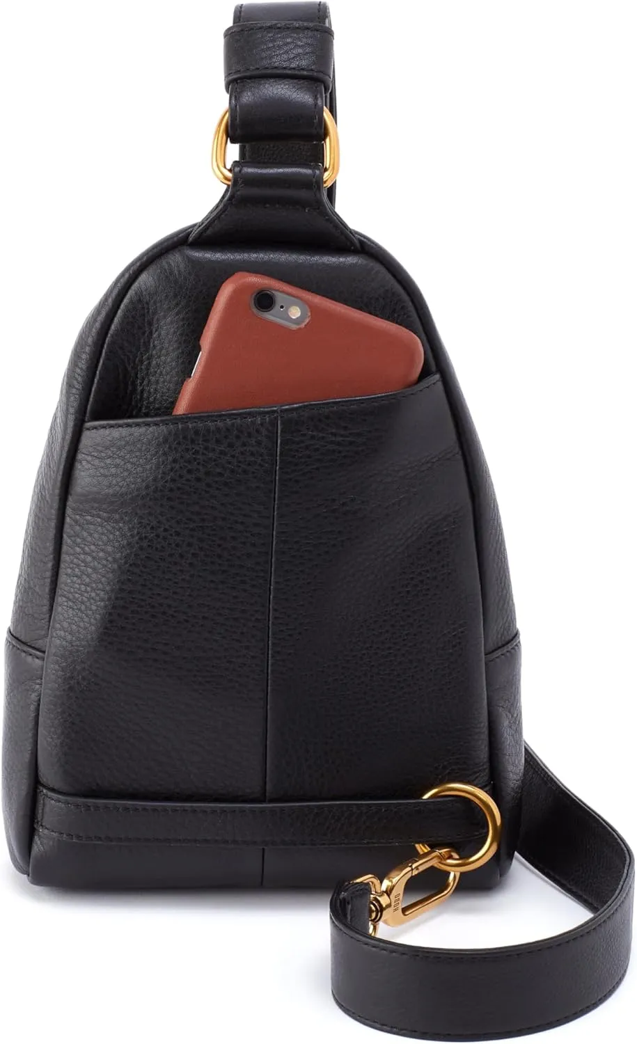 HOBO Fern Leather Sling Bag for Women, Convertible to Crossbody