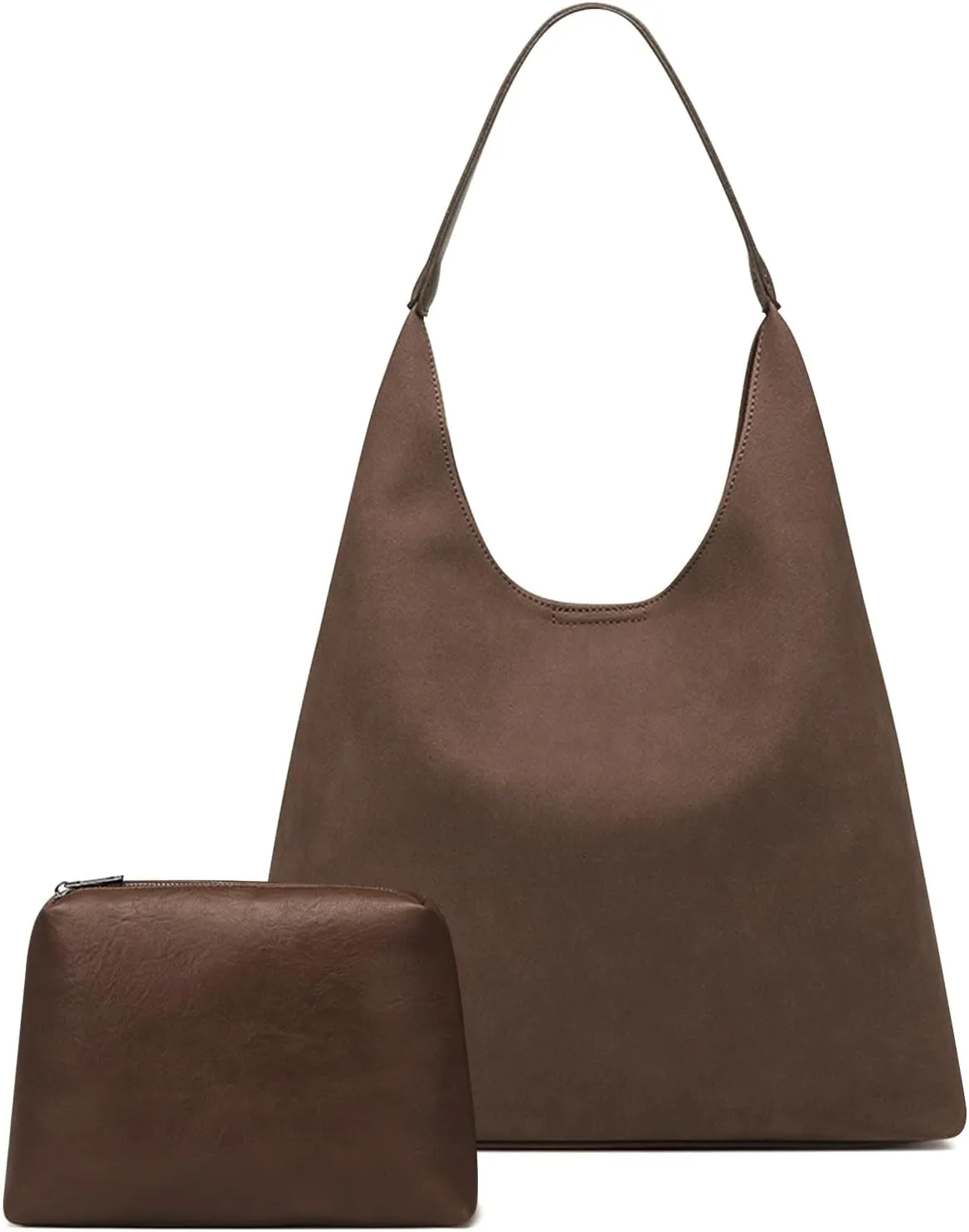 Hobo Tote Bag for Women Slouchy Bags with Small Purse, Designer Handbags for Women Large Capacity Shoulder Bag