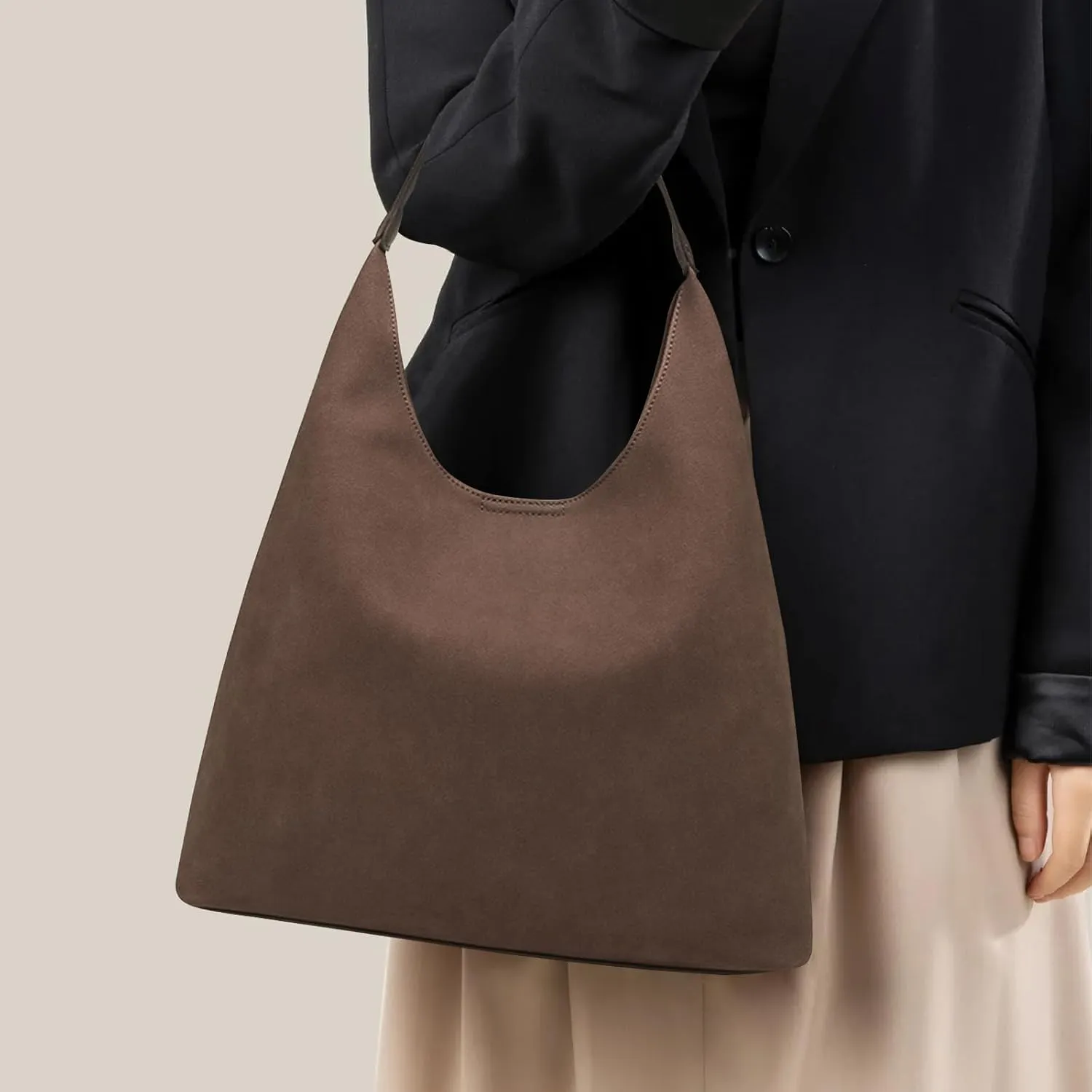 Hobo Tote Bag for Women Slouchy Bags with Small Purse, Designer Handbags for Women Large Capacity Shoulder Bag