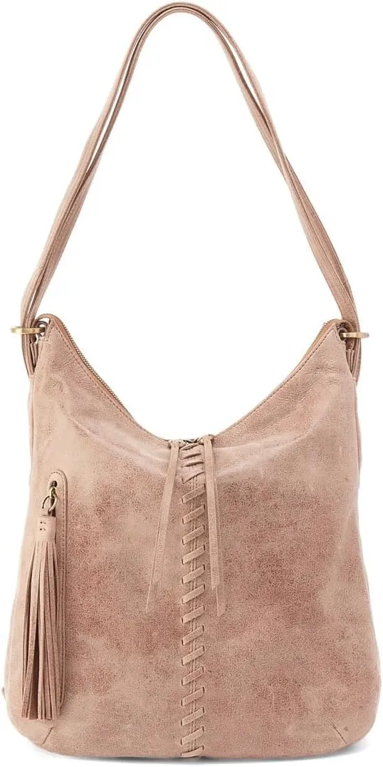 HOBO, Womens, Merrin Convertible Backpack, Hazel, One Size