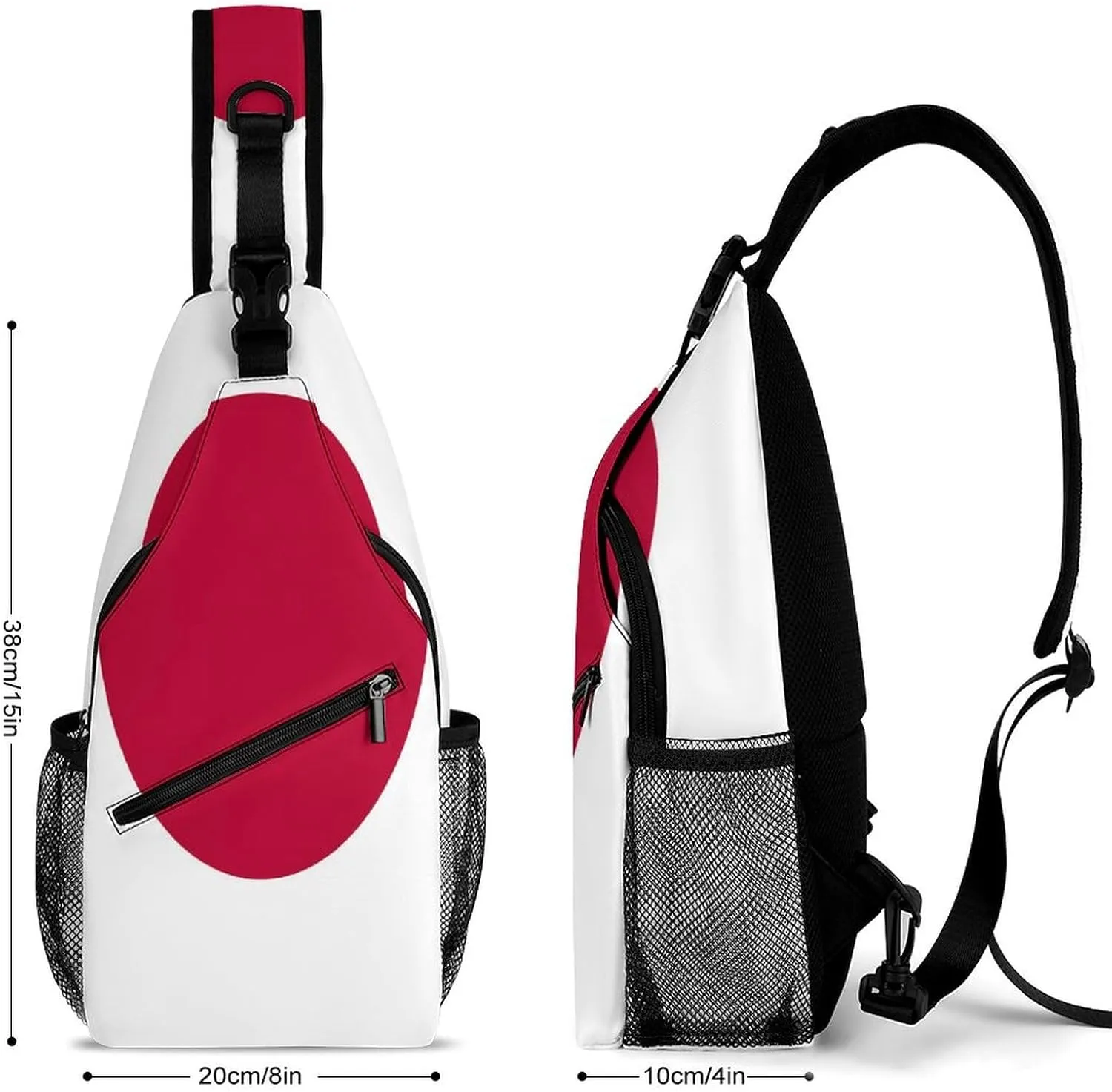 Honduras Flag Sling Bag Crossbody Chest Bag Shoulder Bag For Travel Hiking Cycling Camping