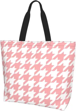 Houndstooth Many Color Women Shoulder Bag Classic Simple Handbag Fashion Shopping Tote Bags