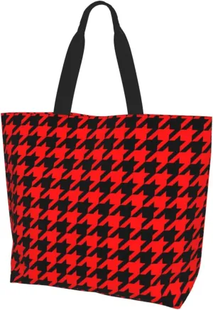 Houndstooth Many Color Women Shoulder Bag Classic Simple Handbag Fashion Shopping Tote Bags