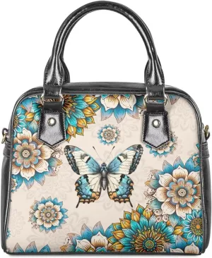 HUGS IDEA Crossbody Purse for Women Hobo Bag Lady Satchel Bag for Work Travel Handbag with Top Handle