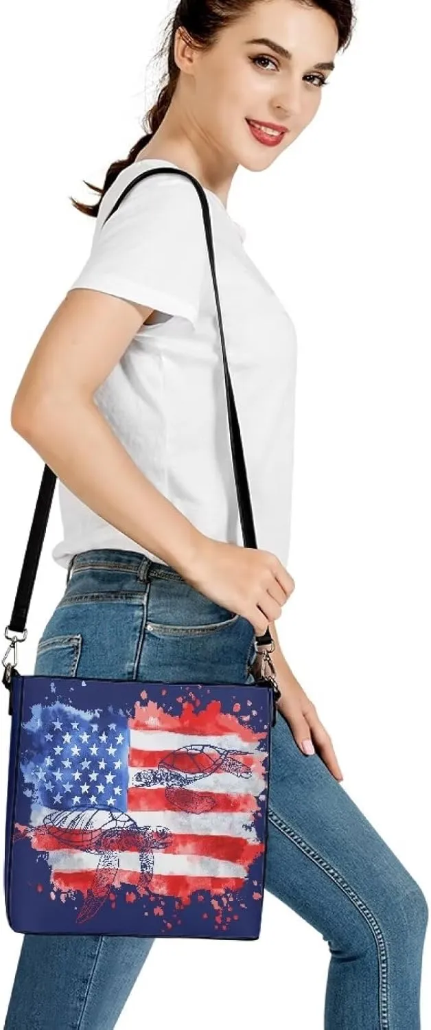 HUGS IDEA Handbags for Women's Leather Hobo Bags Shoulder Bucket Crossbody Purse