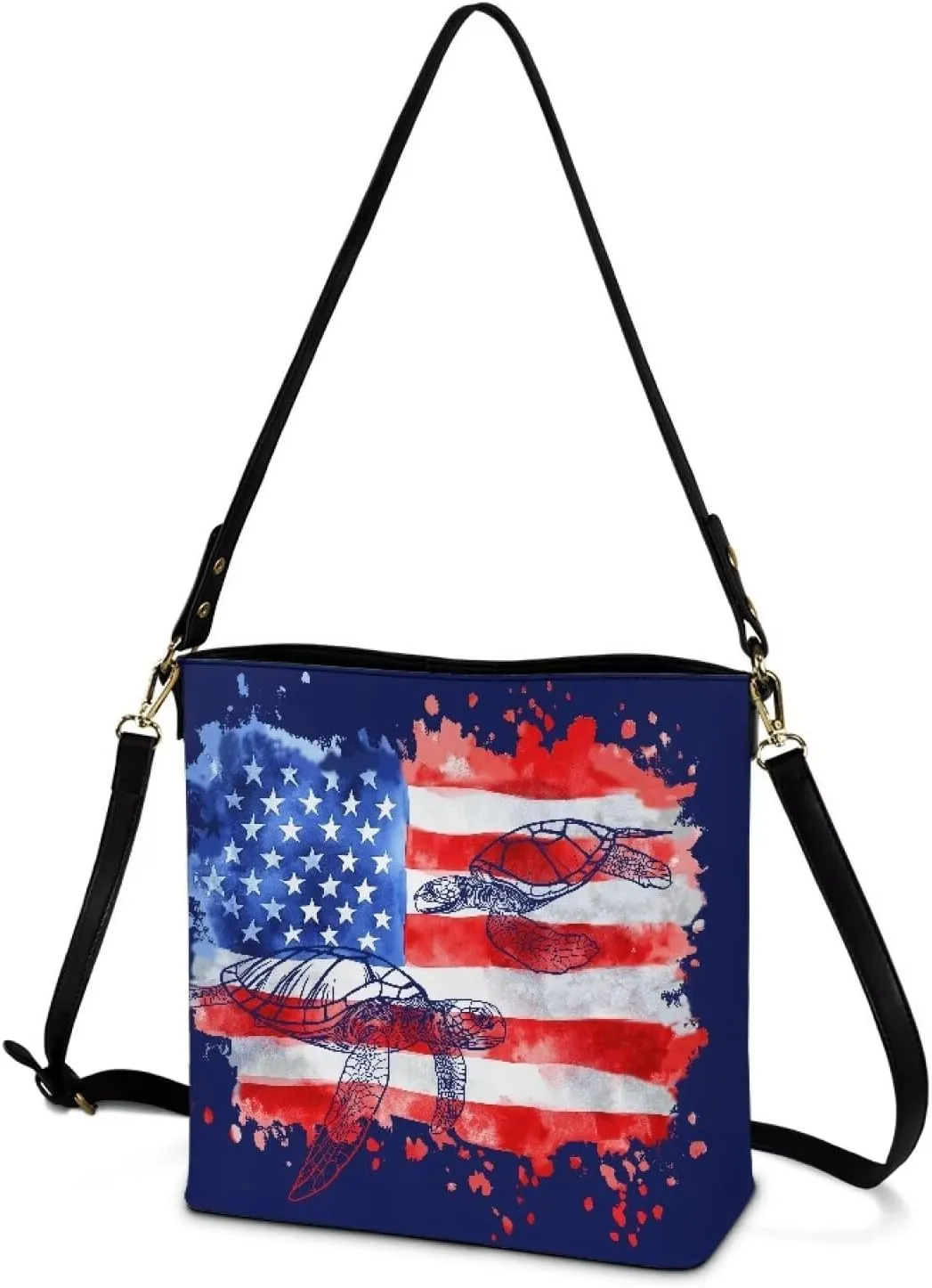HUGS IDEA Handbags for Women's Leather Hobo Bags Shoulder Bucket Crossbody Purse