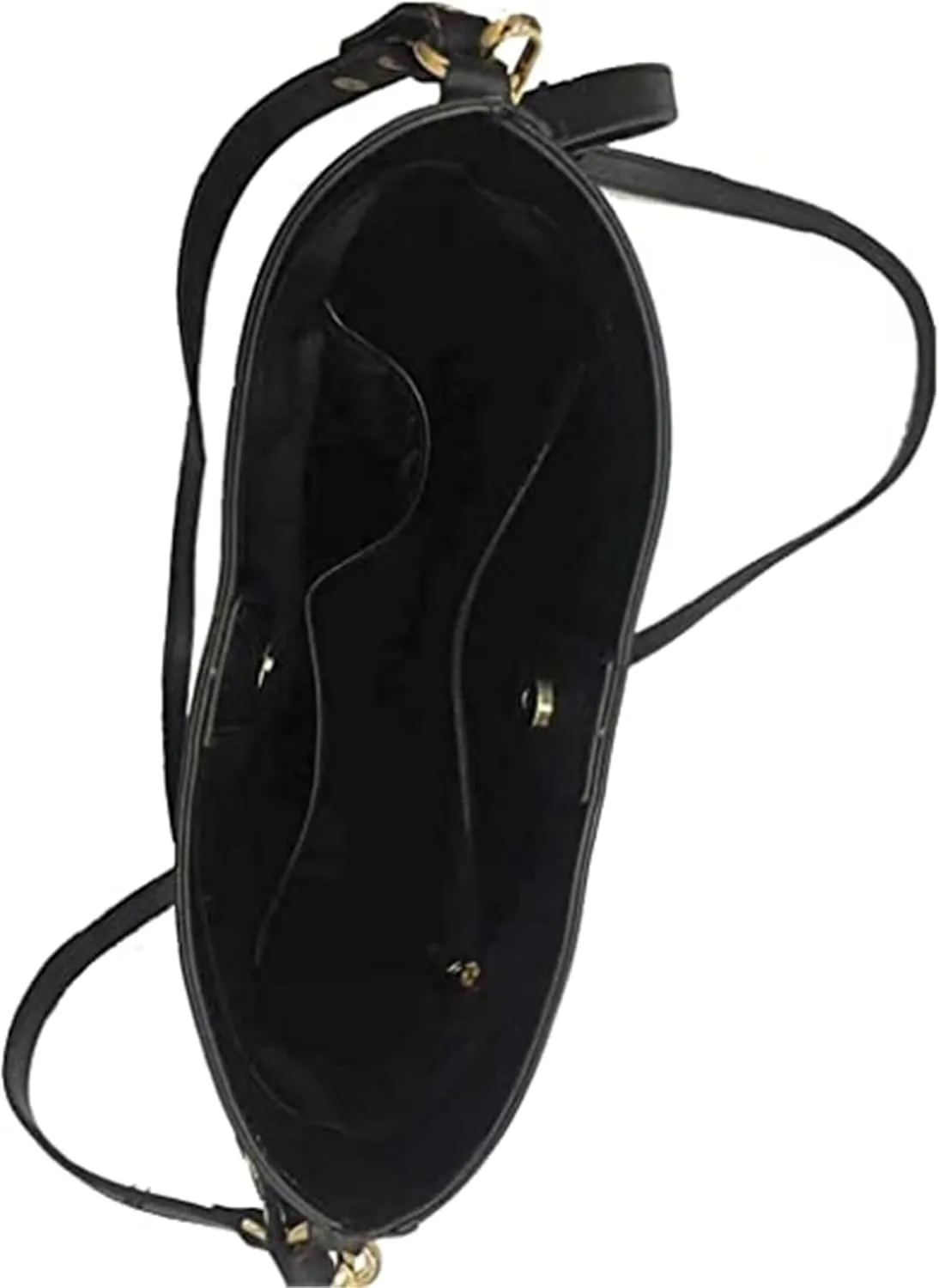 HUGS IDEA Hobo Bags for Women 2 Pieces PU Leather Handbags Purse Set Shoulder Bucket Crossbody Bags