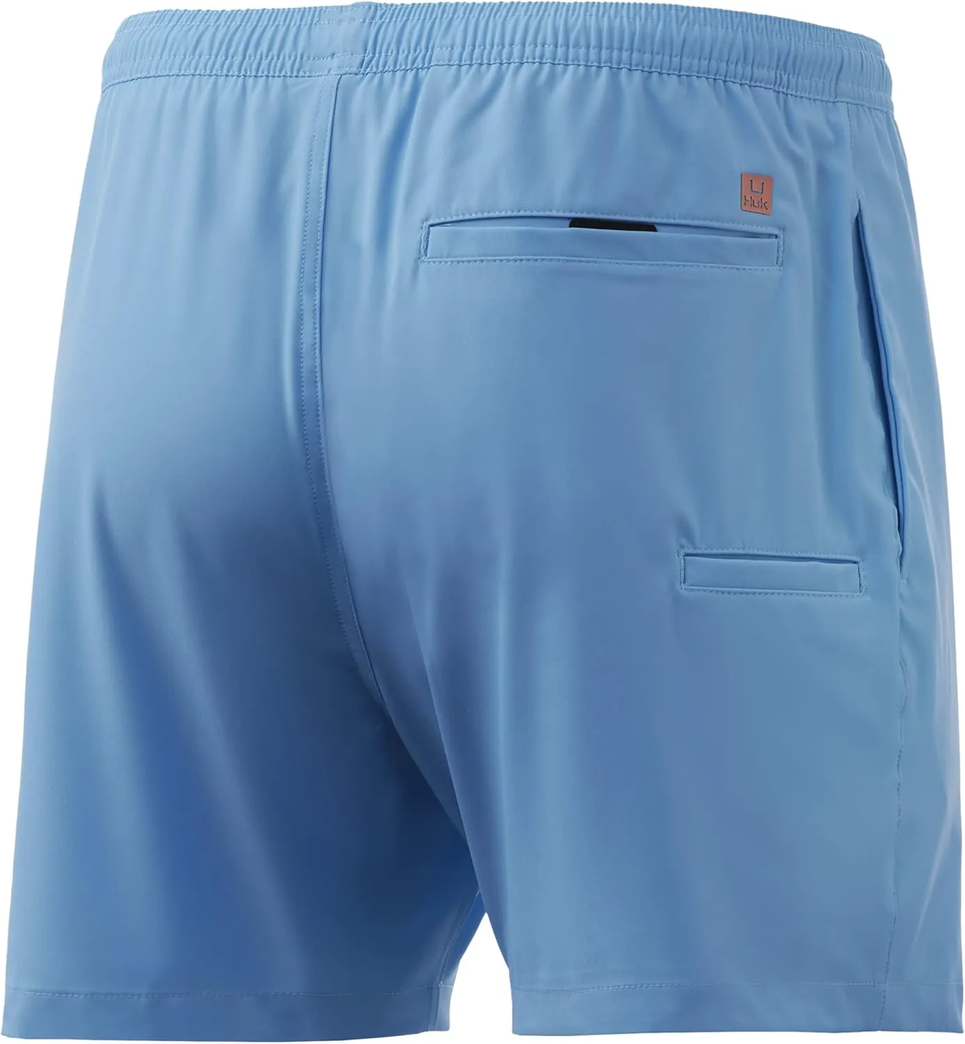 HUK Men's Volley 5.5" Elastic Waist Quick-Dry Swim Shorts