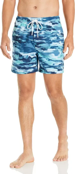 HUK Women's Volley 5.5" Elastic Waist Quick-Dry Swim Shorts