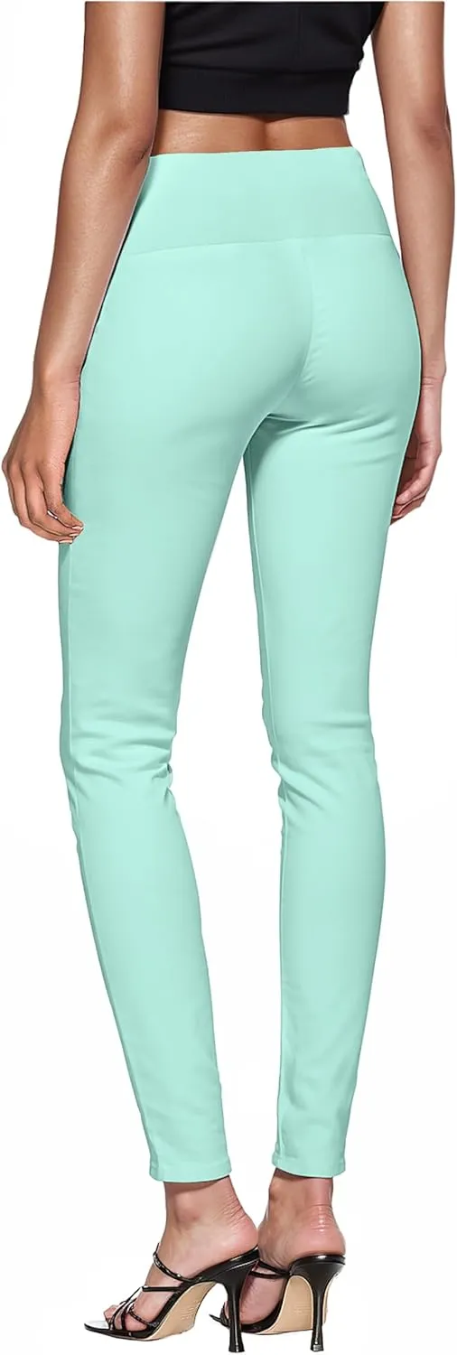 Hybrid & Company Super Comfy Stretch with Full Elastic Waist Pull On Millennium Twill Pant