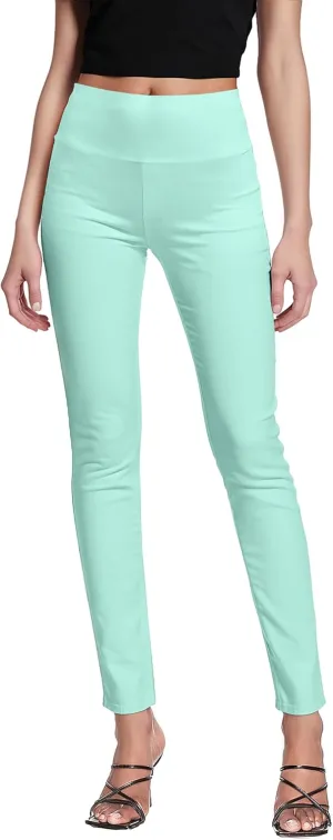 Hybrid & Company Super Comfy Stretch with Full Elastic Waist Pull On Millennium Twill Pant