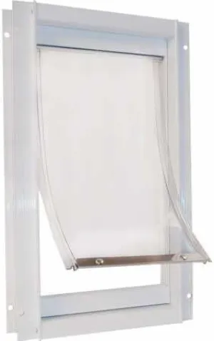 Ideal Pet Products Clear Vinyl Replacement Flap, Super Large, 15" x 20" Flap Size