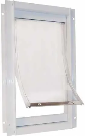 Ideal Pet Products Clear Vinyl Replacement Flap, Super Large, 15" x 20" Flap Size