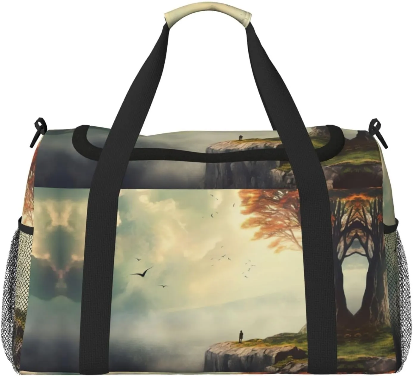 Inspirational Quotes print Personal Item Bag Carry on Bag Underseat Travel Duffel Bags Gym Carry On Sports Bags