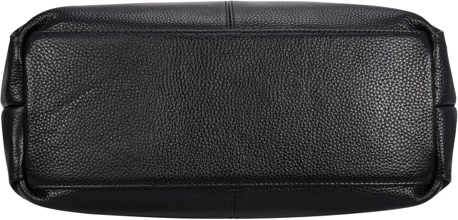Iswee Genuine Leather Shoulder Bags Purses and Handbags for Women Satchel Designer Cross Body Hobo Medium Size Tote