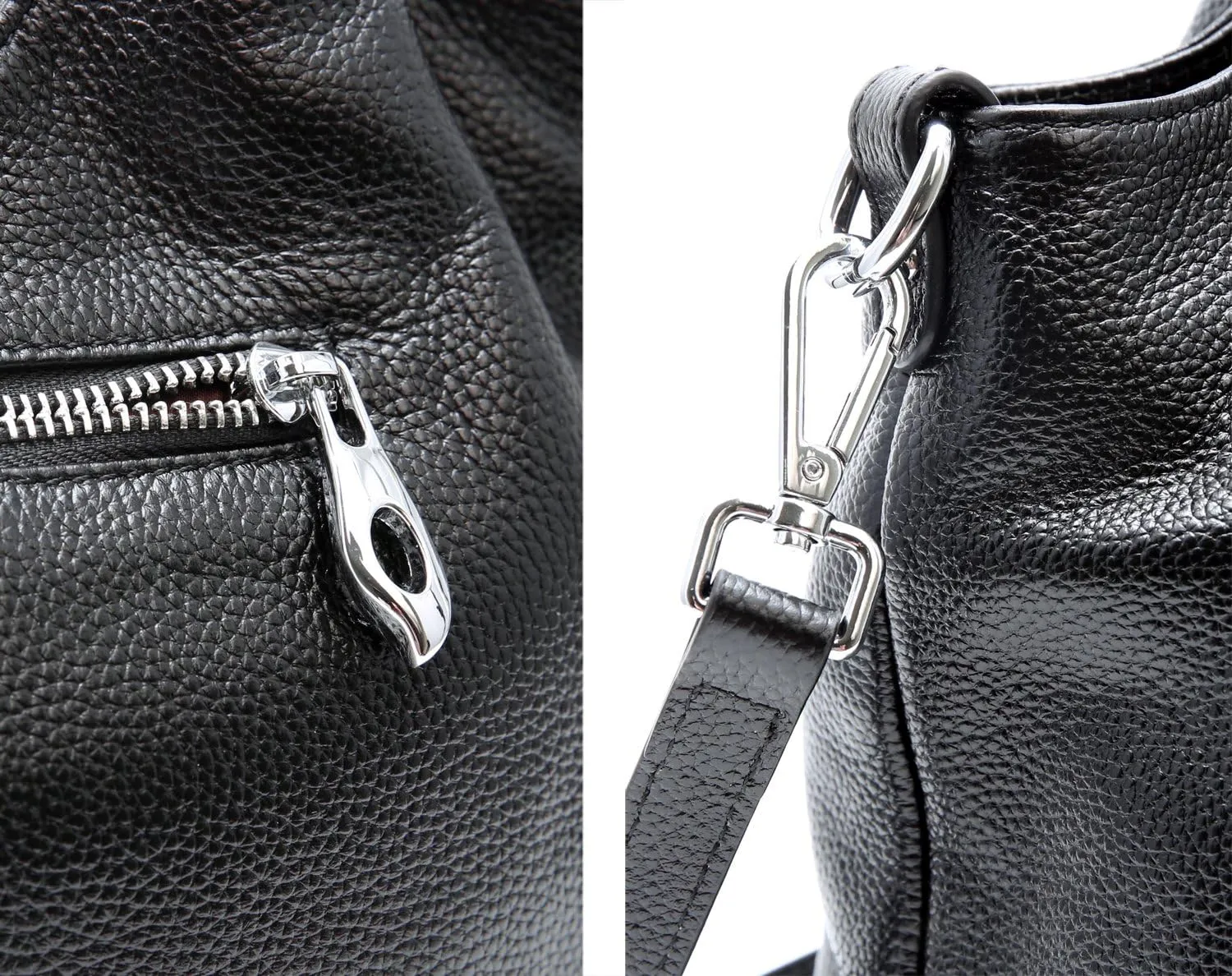 Iswee Genuine Leather Shoulder Bags Purses and Handbags for Women Satchel Designer Cross Body Hobo Medium Size Tote