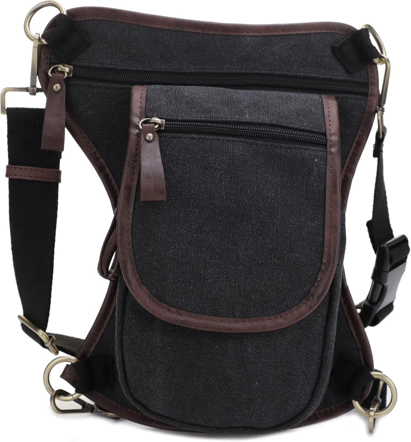 JESSIE & JAMES Unisex Concealed Carry Waist and Leg Bag for Men & Women