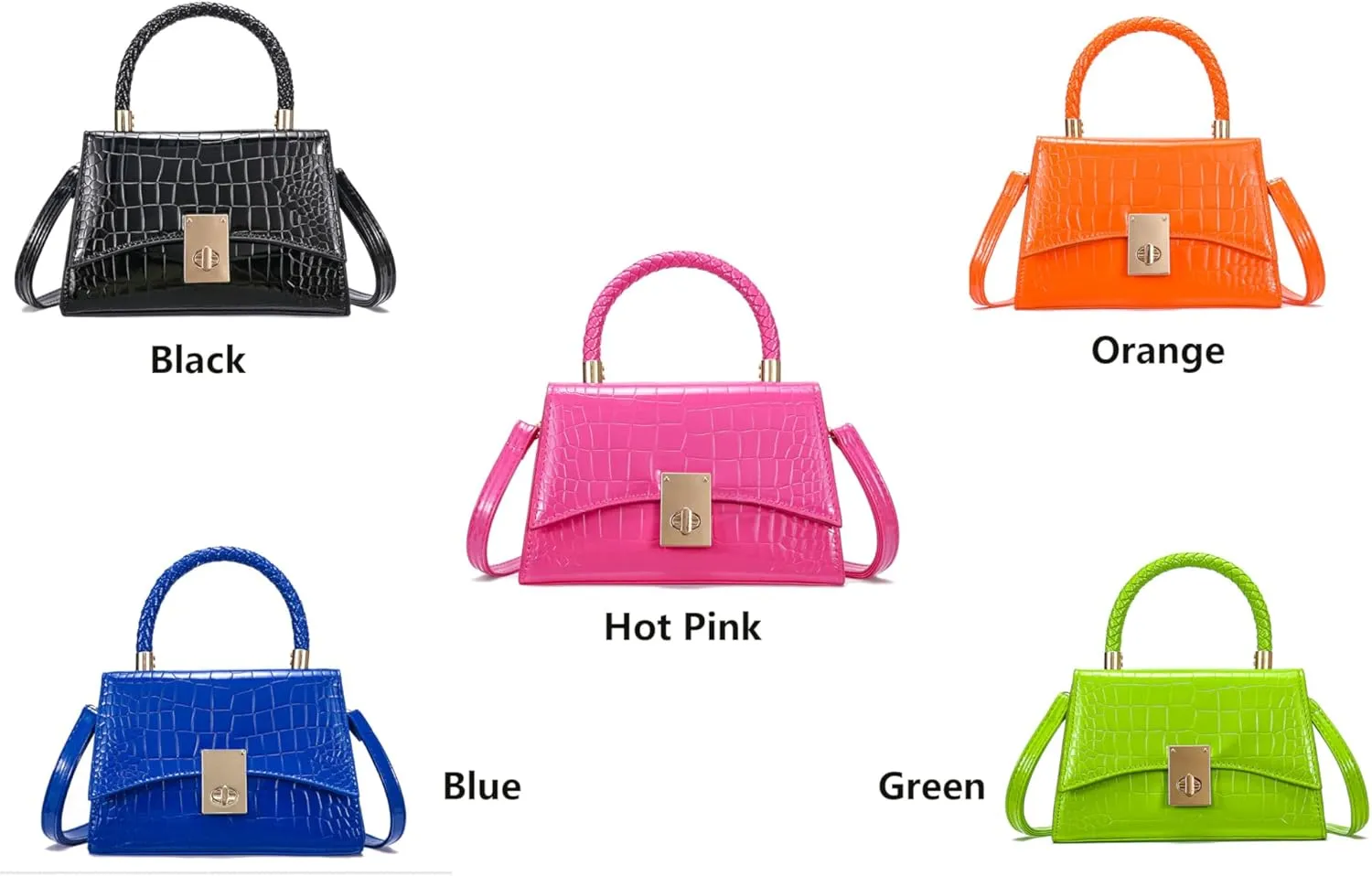 JHVYF Women Small Crossbody Bags Shoulder Bag Classic Satchel Handbags Ladies Cute Purses